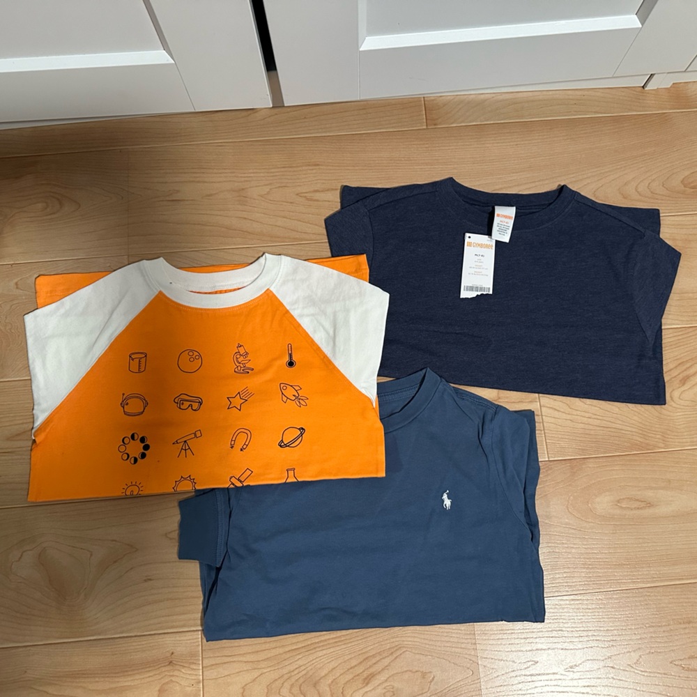 3 shirts